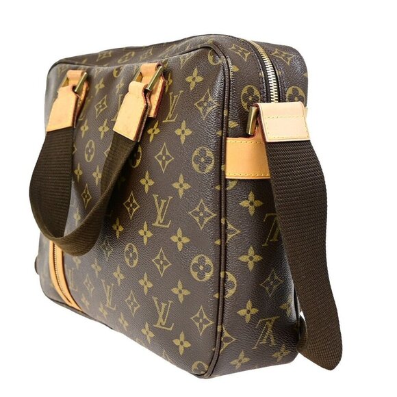 LOUIS VUITTON Sac Bosphore 2way Hand Bag Monogram Leather Brown - Picture 2 of 14